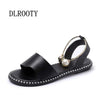 A12 Black / 6 DLROOTY Black Sandals  -  Cheap Surf Gear