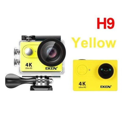H9 yellow / China / Standard EKEN Underwater Video Camera  -  Cheap Surf Gear