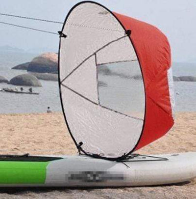 Red ELUANSHI Kayak Wind Sail  -  Cheap Surf Gear