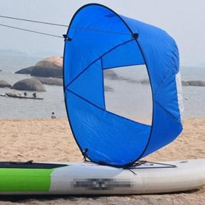 Sky Blue ELUANSHI Kayak Wind Sail  -  Cheap Surf Gear