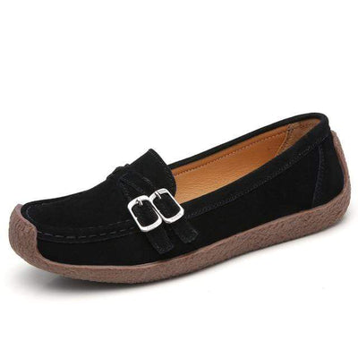 03 black / 6 EOFK Womens Boat Shoes  -  Cheap Surf Gear