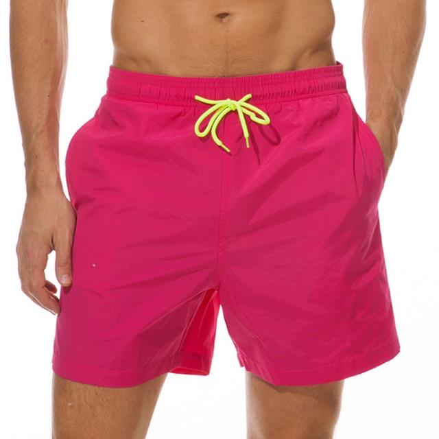 rose red / L ESCATCH Swim Trunks  -  Cheap Surf Gear