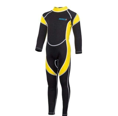 Yellow / 2 / China FINEJAR 2.5MM Childrens Wetsuits Sale  -  Cheap Surf Gear
