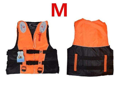 Orange M HI BLACK Youth Life Jackets  -  Cheap Surf Gear