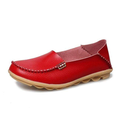 Red / 8.5 JUIDFEAR Womens Deck Shoes  -  Cheap Surf Gear