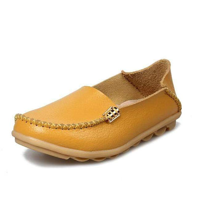 Yellow / 8.5 JUIDFEAR Womens Deck Shoes  -  Cheap Surf Gear