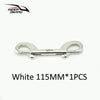 White 115MM 1PCS KEEP DIVING Stainless Steel Snap Hook  -  Cheap Surf Gear