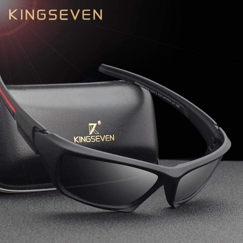 KINGSEVEN Dark Polarized Sunglasses  -  Cheap Surf Gear