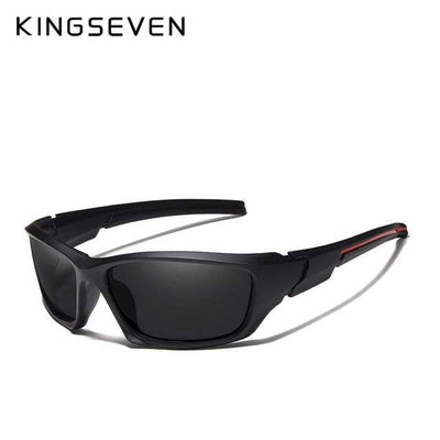 Black / China KINGSEVEN Dark Polarized Sunglasses  -  Cheap Surf Gear