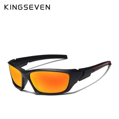 Gold Red / China KINGSEVEN Dark Polarized Sunglasses  -  Cheap Surf Gear