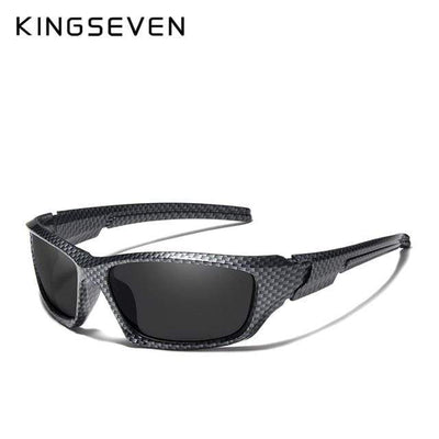 Limited Black / China KINGSEVEN Dark Polarized Sunglasses  -  Cheap Surf Gear