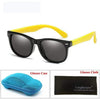 Black Yellow LONG KEEPER Baby Sunglasses  -  Cheap Surf Gear