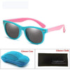 Light Blue Pink LONG KEEPER Baby Sunglasses  -  Cheap Surf Gear