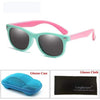 Light green pink LONG KEEPER Baby Sunglasses  -  Cheap Surf Gear