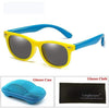 Yellow Blue LONG KEEPER Baby Sunglasses  -  Cheap Surf Gear