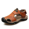 7238brown / 6.5 MECEBOM Mens Slide Sandals  -  Cheap Surf Gear