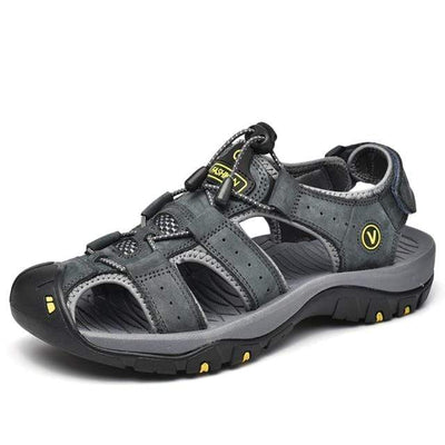 Gray 7239 / 6.5 MECEBOM Mens Slide Sandals  -  Cheap Surf Gear