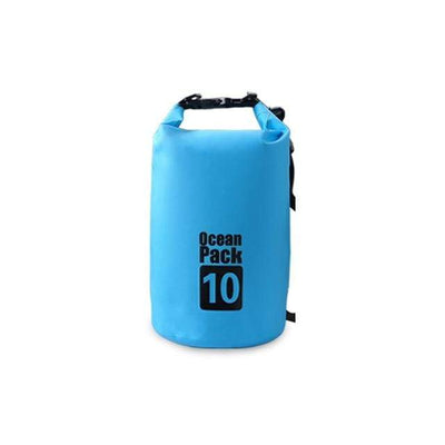 Blue 10L PLAY-KING Best Waterproof Bag  -  Cheap Surf Gear