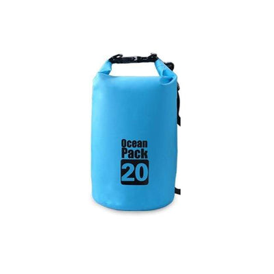 Blue 20L PLAY-KING Best Waterproof Bag  -  Cheap Surf Gear