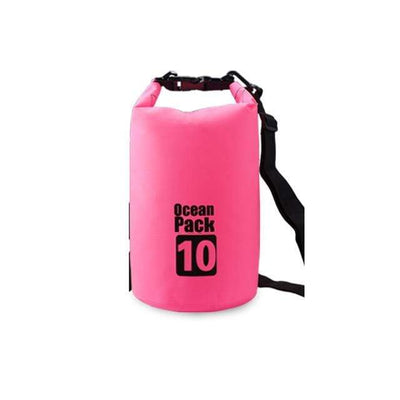 Pink 10L PLAY-KING Best Waterproof Bag  -  Cheap Surf Gear