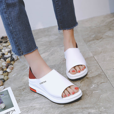 NEGOKE White Sandals