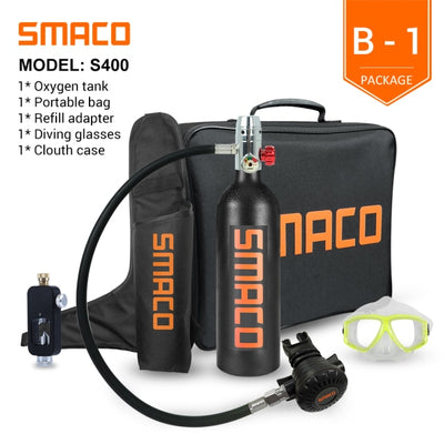 SMACO Portable Oxygen Tank