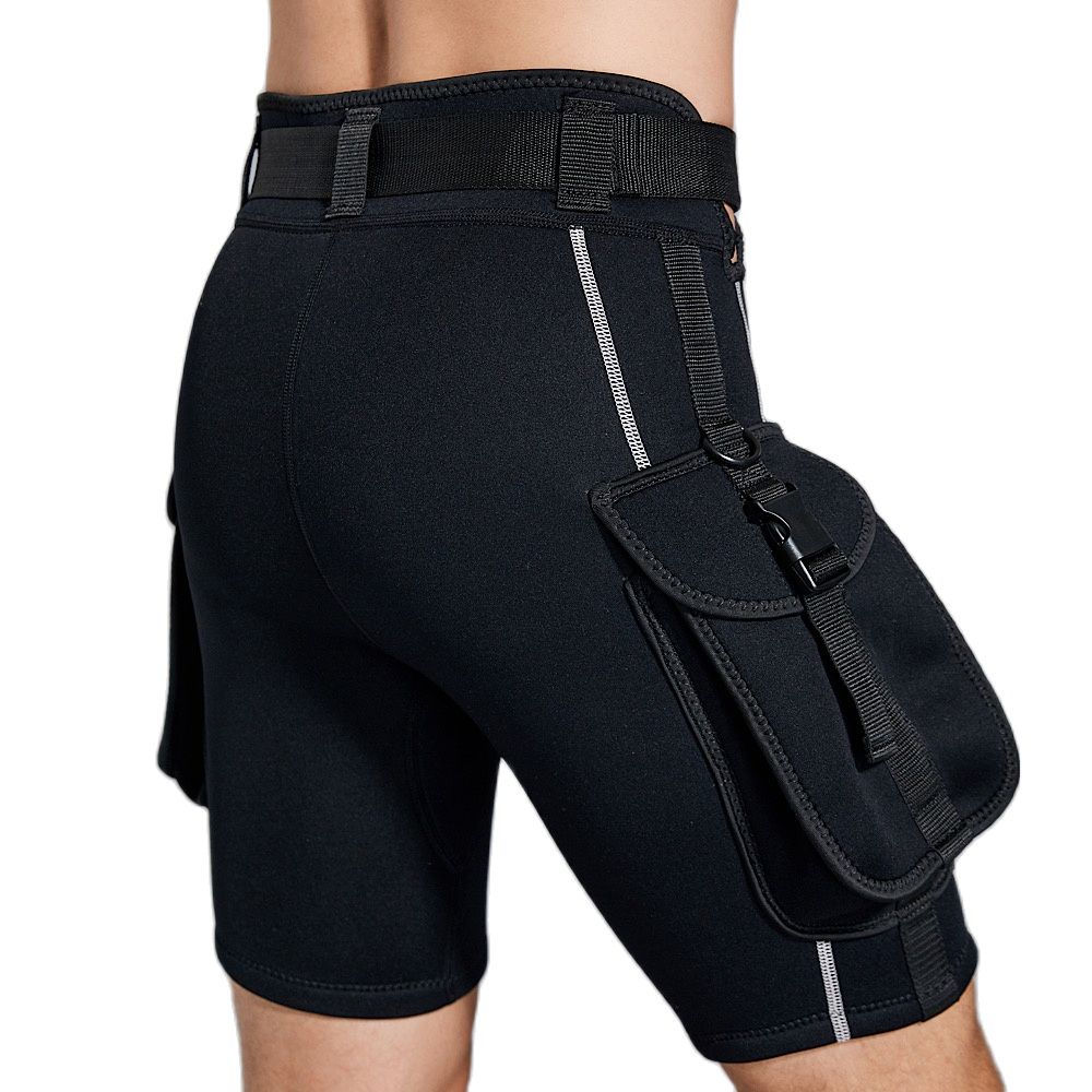 LAYATONE Wet Suit Shorts With Pockets