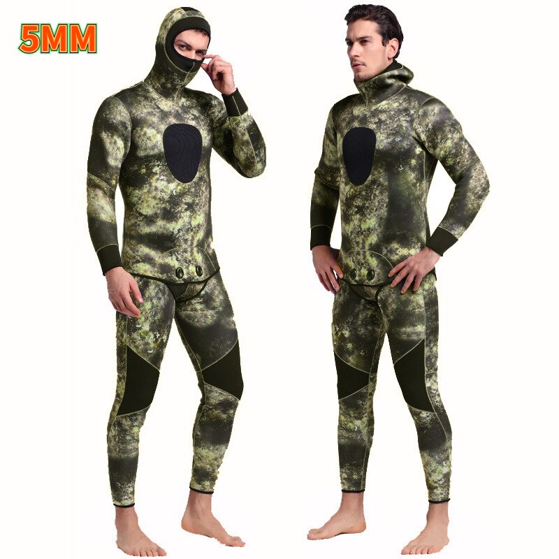 YON SUB 5mm Camouflage Wetsuit