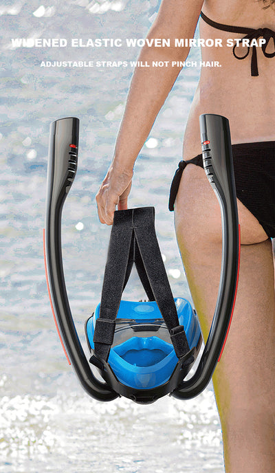SCG Scuba Mask With Two Snorkels