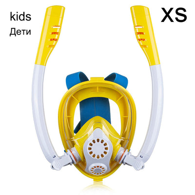 SCG Scuba Mask With Two Snorkels