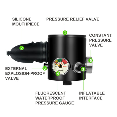 SMACO Oxygen Bottle For Diving