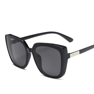 Black / Black PROUD DEMON Oversized Sunglasses  -  Cheap Surf Gear