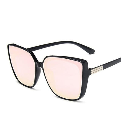 Black Pink / Black PROUD DEMON Oversized Sunglasses  -  Cheap Surf Gear