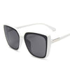 white / Black PROUD DEMON Oversized Sunglasses  -  Cheap Surf Gear