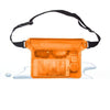 Orange QUESHARK Small Dry Bag  -  Cheap Surf Gear