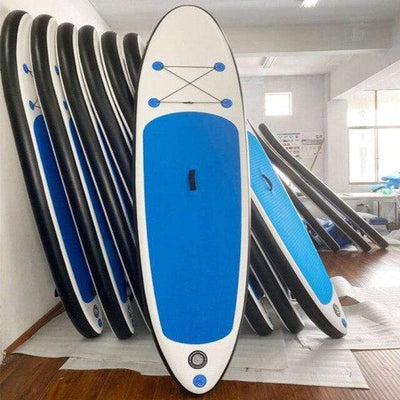 320x80x15cm / blue and white SGODDE Folding Surfboard  -  Cheap Surf Gear
