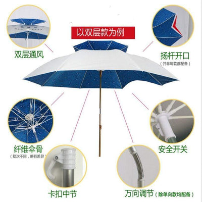 SHENGYUAN Best Beach Umbrella  -  Cheap Surf Gear