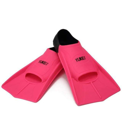 Red-Black / XS SHORT FINS Kids Flippers  -  Cheap Surf Gear