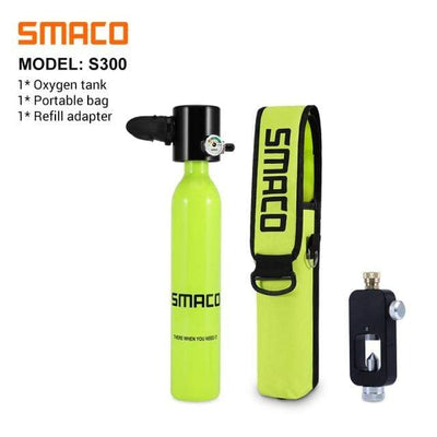Smaco S300 A1 / Russian Federation SMACO Oxygen Cylinder  -  Cheap Surf Gear