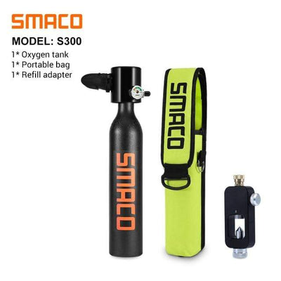 Smaco S300 A2 / Russian Federation SMACO Oxygen Cylinder  -  Cheap Surf Gear