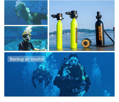 SMACO Scuba Diving Oxygen Tank Set  -  Cheap Surf Gear