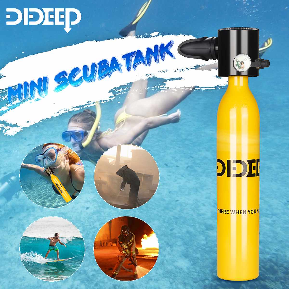 SMACO Small Scuba Tank  -  Cheap Surf Gear