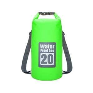 green 20L SUNFIELD Waterproof Backpack  -  Cheap Surf Gear
