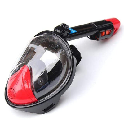 Regular-Red / S/M SUPERZYY Face Snorkel Mask  -  Cheap Surf Gear