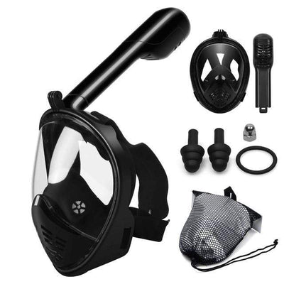 S1 / S/M SUPERZYY Face Snorkel Mask  -  Cheap Surf Gear