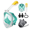 S4 / S/M SUPERZYY Face Snorkel Mask  -  Cheap Surf Gear