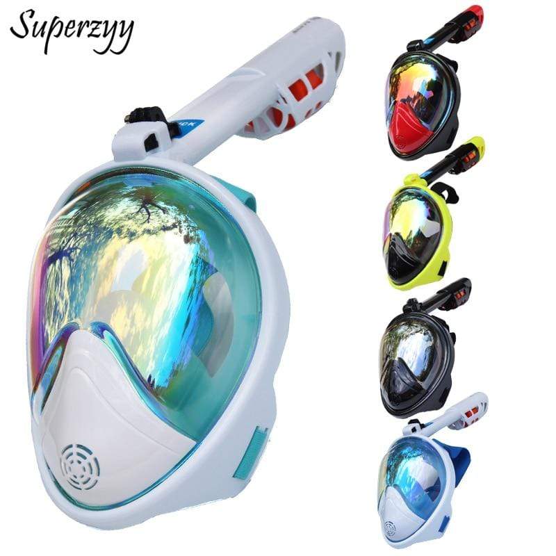 SUPERZYY Full Face Diving Mask  -  Cheap Surf Gear