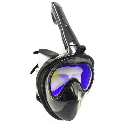 Tempered glass / S/M SUPERZYY Underwater Snorkel Mask  -  Cheap Surf Gear