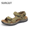 Green Khaki / 6.5 SURGUT Mens Summer Sandals  -  Cheap Surf Gear