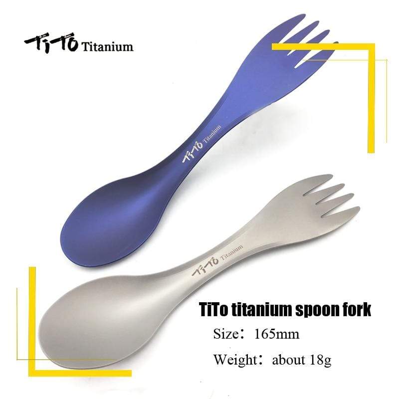 TITO Titanium Spork  -  Cheap Surf Gear